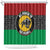 Pan African Panther Shower Curtain All Power To The People