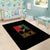 Martin Luther King Jr Area Rug Retro Style