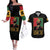 Martin Luther King Jr Couples Matching Off The Shoulder Long Sleeve Dress and Hawaiian Shirt Retro Style