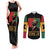 Martin Luther King Jr Couples Matching Tank Maxi Dress and Long Sleeve Button Shirt Retro Style