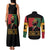 Martin Luther King Jr Couples Matching Tank Maxi Dress and Long Sleeve Button Shirt Retro Style