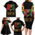 Martin Luther King Jr Family Matching Long Sleeve Bodycon Dress and Hawaiian Shirt Retro Style