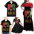 Martin Luther King Jr Family Matching Off Shoulder Maxi Dress and Hawaiian Shirt Retro Style