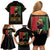 Martin Luther King Jr Family Matching Off Shoulder Short Dress and Hawaiian Shirt Retro Style