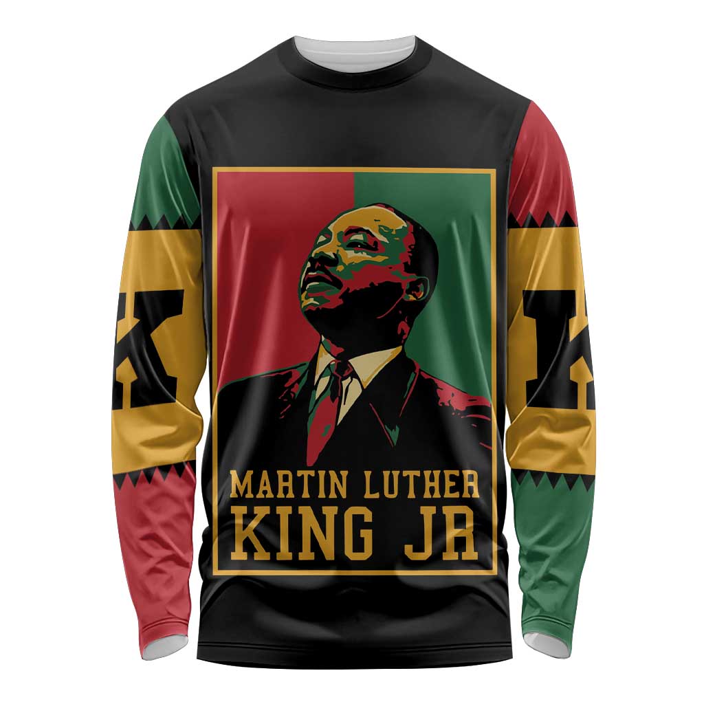 Martin Luther King Jr Long Sleeve Shirt Retro Style