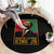 Martin Luther King Jr Round Carpet Retro Style