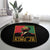 Martin Luther King Jr Round Carpet Retro Style