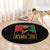 Martin Luther King Jr Round Carpet Retro Style