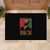 Martin Luther King Jr Rubber Doormat Retro Style