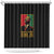 Martin Luther King Jr Shower Curtain Retro Style