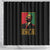 Martin Luther King Jr Shower Curtain Retro Style