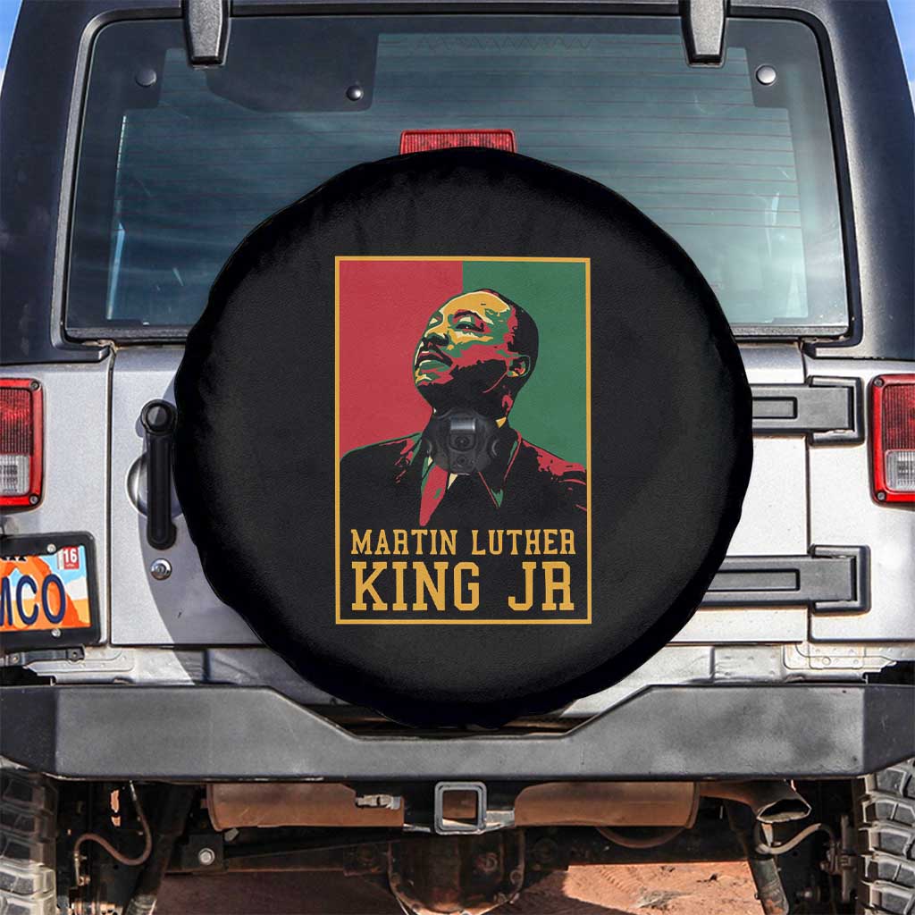 Martin Luther King Jr Spare Tire Cover Retro Style