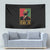 Martin Luther King Jr Tapestry Retro Style