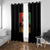 Martin Luther King Jr Window Curtain Retro Style