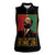 Martin Luther King Jr Women Sleeveless Polo Shirt Retro Style