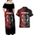 Polish Hussars Polska Couples Matching Off Shoulder Maxi Dress and Hawaiian Shirt Poland Coat of Arms