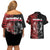 Polish Hussars Polska Couples Matching Off Shoulder Short Dress and Hawaiian Shirt Poland Coat of Arms