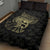 African Quilt Bed Set Horus Eyes Egyptian God