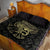 African Quilt Bed Set Horus Eyes Egyptian God