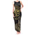 African Tank Maxi Dress Horus Eyes Egyptian God