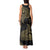 African Tank Maxi Dress Horus Eyes Egyptian God