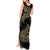 African Tank Maxi Dress Horus Eyes Egyptian God