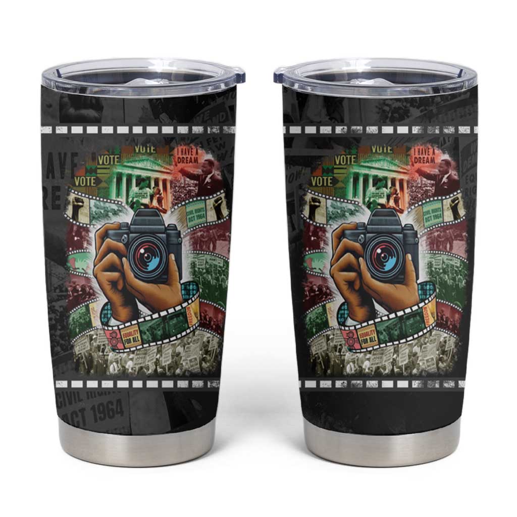 Heritage in Frames Civil Rights Leaders Tumbler Cup African-American Photography