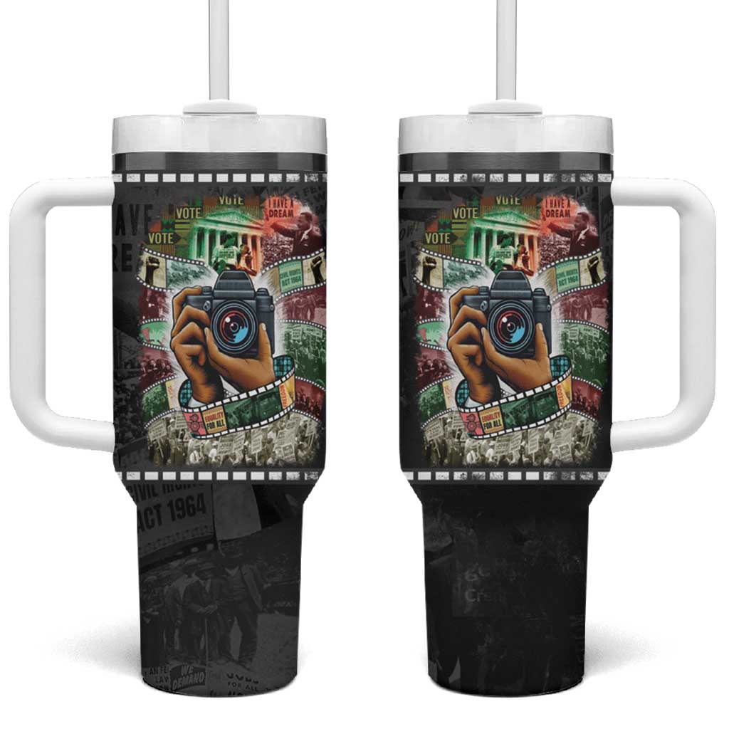 Heritage in Frames Civil Rights Leaders Tumbler With Handle African-American Photography