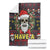 Skull Have A Rad Christmas Blanket Santa Skull