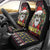 Skull Have A Rad Christmas Car Seat Cover Santa Skull - Wonder Print Shop