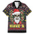 Skull Have A Rad Christmas Family Matching Long Sleeve Bodycon Dress and Hawaiian Shirt Santa Skull - Wonder Print Shop