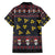 Skull Have A Rad Christmas Family Matching Long Sleeve Bodycon Dress and Hawaiian Shirt Santa Skull - Wonder Print Shop