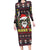 Skull Have A Rad Christmas Family Matching Long Sleeve Bodycon Dress and Hawaiian Shirt Santa Skull - Wonder Print Shop