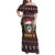 Skull Have A Rad Christmas Family Matching Off Shoulder Maxi Dress and Hawaiian Shirt Santa Skull - Wonder Print Shop