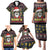 Skull Have A Rad Christmas Family Matching Puletasi and Hawaiian Shirt Santa Skull - Wonder Print Shop