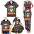 Skull Have A Rad Christmas Family Matching Tank Maxi Dress and Hawaiian Shirt Santa Skull - Wonder Print Shop