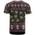 Skull Have A Rad Christmas T Shirt Santa Skull