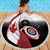 Canadian Flag Beach Blanket Canada Archery Target - Maple Leaf