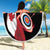 Canadian Flag Beach Blanket Canada Archery Target - Maple Leaf