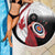 Canadian Flag Beach Blanket Canada Archery Target - Maple Leaf