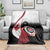 Canadian Flag Blanket Canada Archery Target - Maple Leaf