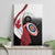 Canadian Flag Canvas Wall Art Canada Archery Target - Maple Leaf