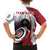 Personalized Canadian Flag Family Matching Puletasi and Hawaiian Shirt Canada Archery Target - Maple Leaf