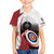 Personalized Canadian Flag Family Matching Puletasi and Hawaiian Shirt Canada Archery Target - Maple Leaf