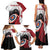 Personalized Canadian Flag Family Matching Tank Maxi Dress and Hawaiian Shirt Canada Archery Target - Maple Leaf