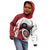 Personalized Canadian Flag Kid Hoodie Canada Archery Target - Maple Leaf