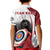 Personalized Canadian Flag Kid Polo Shirt Canada Archery Target - Maple Leaf