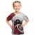 Personalized Canadian Flag Kid T Shirt Canada Archery Target - Maple Leaf