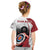 Personalized Canadian Flag Kid T Shirt Canada Archery Target - Maple Leaf