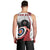 Personalized Canadian Flag Men Tank Top Canada Archery Target - Maple Leaf